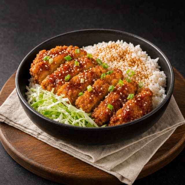 Chicken Katsu Bowl.