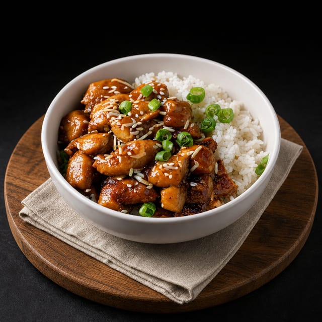 Chicken Teriyaki Bowl.