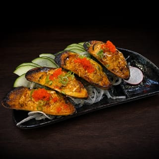 Baked Mussels