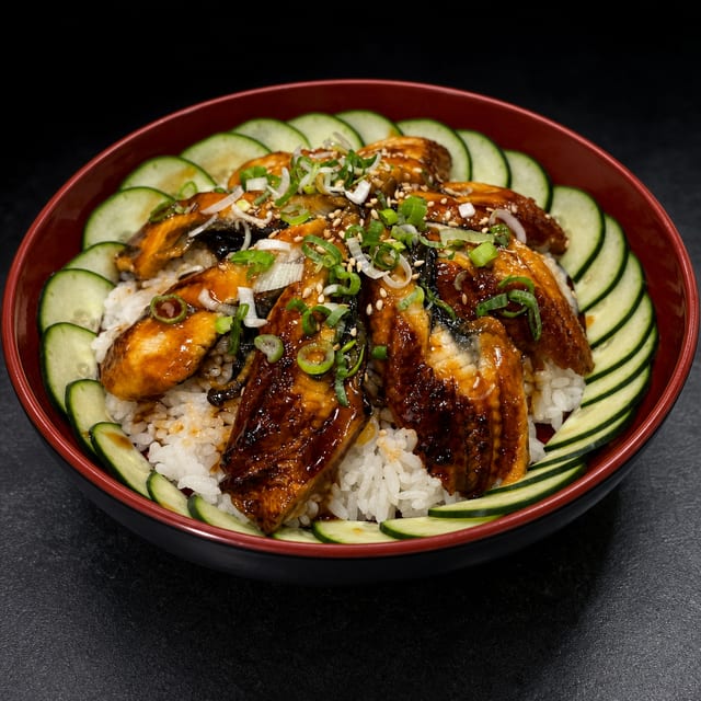 Unagi Donburi.